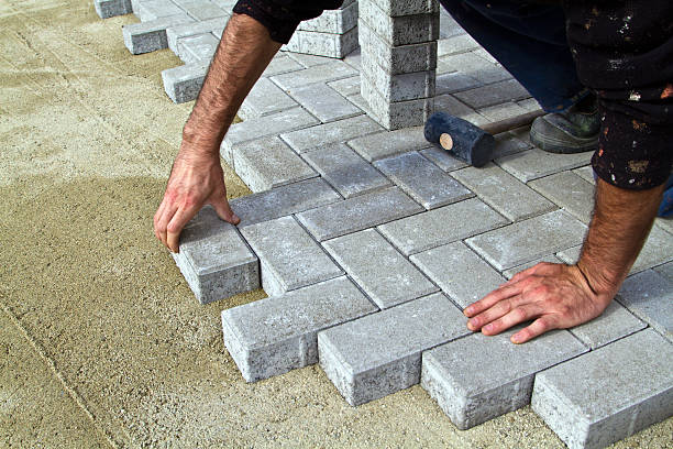 Permeable Paver Driveway in Marion Center, MA